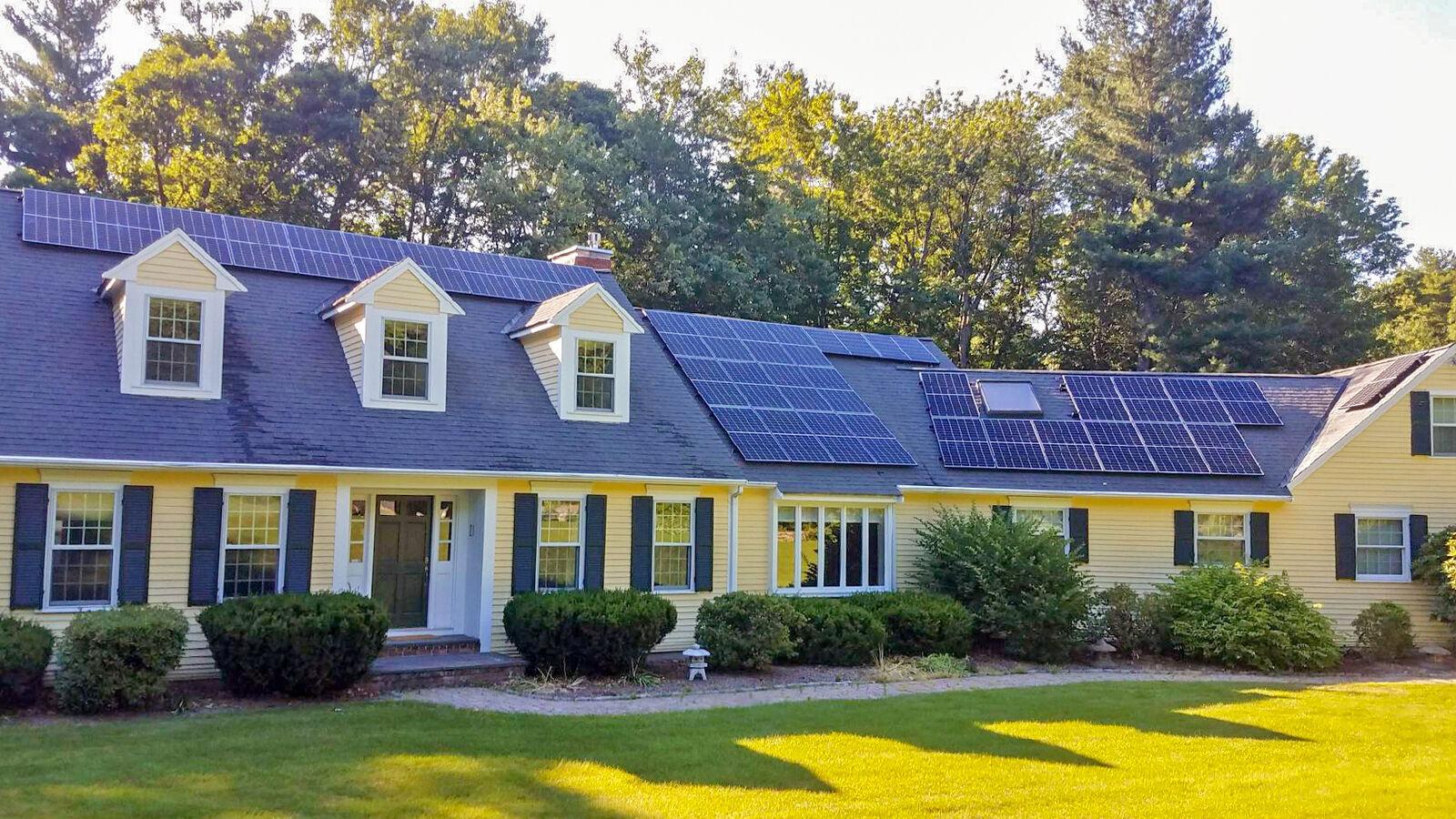 Joe And Laurel's Solar Home In Harvard, MA
